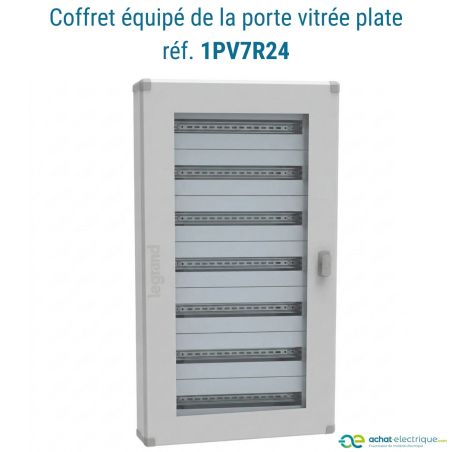 1CO7R24SPL Legrand - Tableau électrique tertiaire 168 modules - 7 rangées de 24 modules - XL3 HP 160