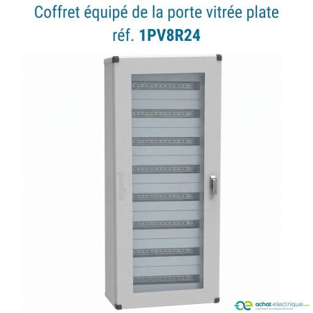 1CO8R24SPL Legrand - Tableau électrique tertiaire 192 modules - 8 rangées de 24 modules - XL3 HP 160