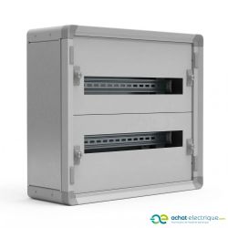 1CO2R24S Legrand - Tableau électrique tertiaire 48 modules - 2 rangées de 24 modules - XL3 HP 160