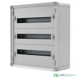 1CO3R24S Legrand - Tableau électrique tertiaire 72 modules - 3 rangées de 24 modules - XL3 HP 160