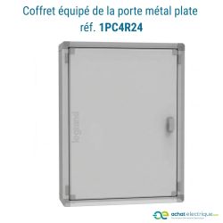 1CO4R24S Legrand - Tableau électrique tertiaire 96 modules - 4 rangées de 24 modules - XL3 HP 160