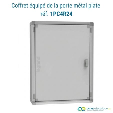 1CO4R24S Legrand - Tableau électrique tertiaire 96 modules - 4 rangées de 24 modules - XL3 HP 160