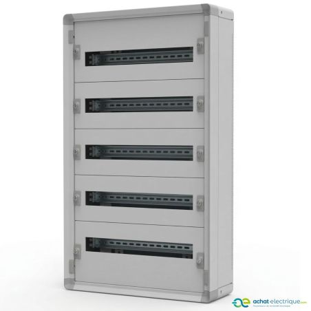 1CO5R24S Legrand - Tableau électrique tertiaire 120 modules - 5 rangées de 24 modules - XL3 HP 160