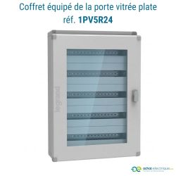 1CO5R24S Legrand - Tableau électrique tertiaire 120 modules - 5 rangées de 24 modules - XL3 HP 160
