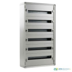 1CO6R24S Legrand - Tableau électrique tertiaire 144 modules - 6 rangées de 24 modules - XL3 HP 160