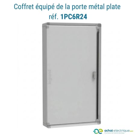 1CO6R24S Legrand - Tableau électrique tertiaire 144 modules - 6 rangées de 24 modules - XL3 HP 160