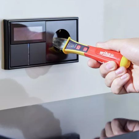 43797 Wiha - Détecteur de tension sans contact, lumineux, sonore 12 à 1000V