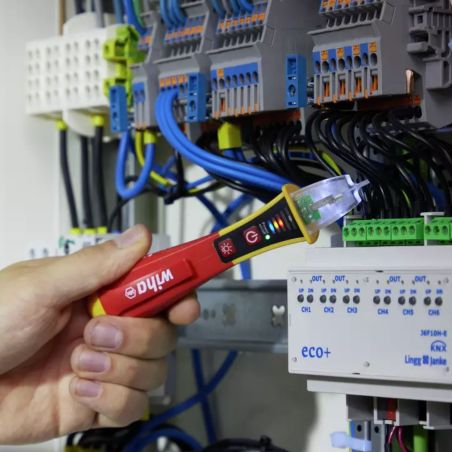 43797 Wiha - Détecteur de tension sans contact, lumineux, sonore 12 à 1000V