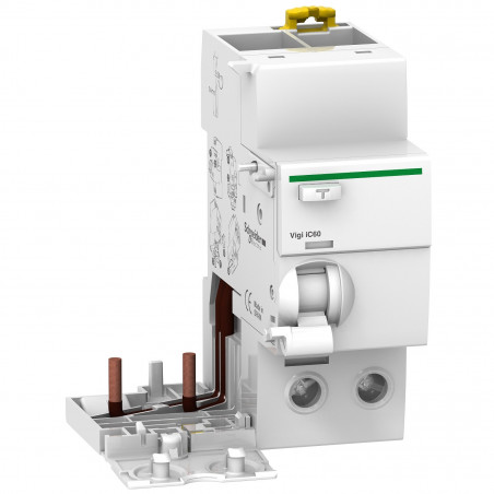 A9V39263 Acti9, Vigi iC60 Bloc différentiel 2P 63A 1000mA sélectif type Asi - Schneider