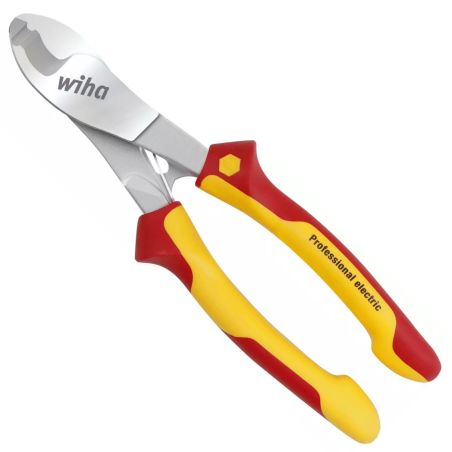 43666 Wiha - Coupe-câble isolé Professional electric avec ressort d'ouverture 210 mm