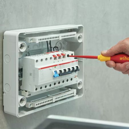 10136 Wiha - Tournevis Phillips SoftFinish® electric slimFix. PH1 x 80mm