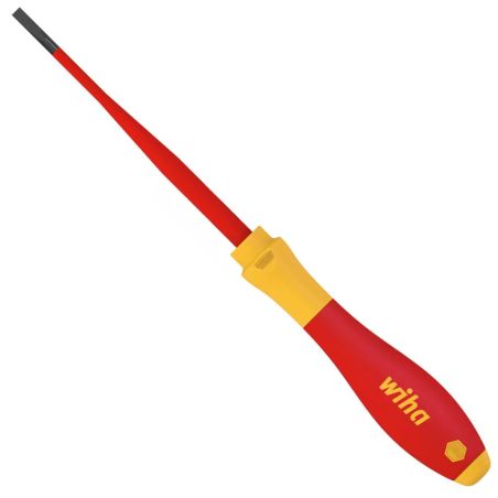 35391 Wiha - Tournevis à fente SoftFinish® electric slimFix. 5,5mm x 125mm
