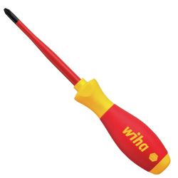 35394 Wiha - Tournevis Phillips SoftFinish® electric slimFix. PH2 x 100mm