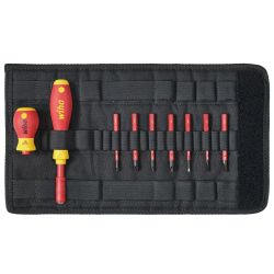 41232 Wiha - Jeu slimvario 9 pcs 7 emb slim F/PH/PZ + Stubby VDE