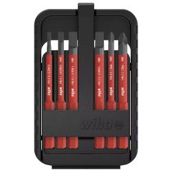 43159 Wiha - Coffret de 6 embouts slim isolés Fente/PH en étui 2,5 - 3,5 - 5,5 - 6,5 - PH1 - PH2