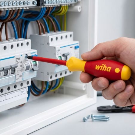 00850 Wiha - Tournevis Phillips SoftFinish® electric. PH4 x 200mm