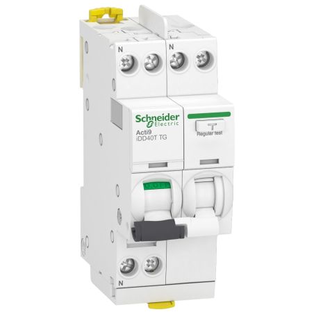 A9DX3632 Schneider - Disjoncteur différentieltête de groupe unipolaire + neutre 1P+N - 32A - 30mA - Courbe C - Acti9 IDD40N