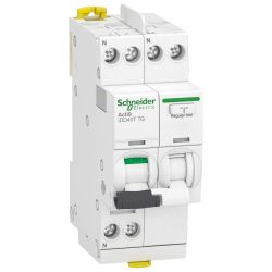 A9DX3640 Schneider - Disjoncteur différentieltête de groupe unipolaire + neutre 1P+N - 40A - 30mA - Courbe C - Acti9 IDD40N