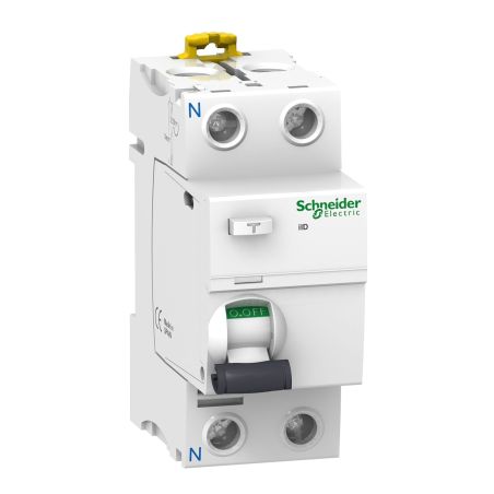 A9R24240 Schneider - Interrupteur différentiel bipolaire 2P 40A 300mA - Type A - Acti9 iID