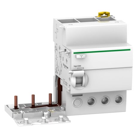 A9V31363 Schneider - Bloc différentiel 3P 63A 30mA Type A Si 230-240/400-415V Acti9 Vigi iC60