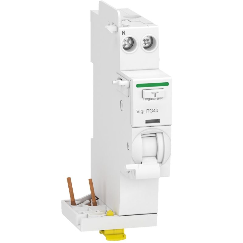 A9Y14640 Schneider - Bloc différentiel tête de groupe 2P 40A 30mA - Type A-Si - 230-240/400-415V Acti9 Vigi ITG40
