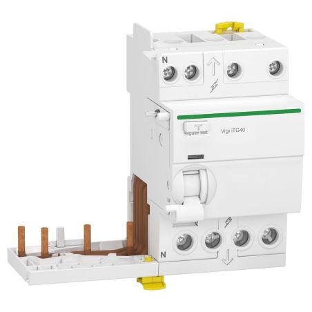 A9Y15725 Schneider - Bloc différentiel tête de groupe 3P+N 25A 300mA - Type A-Si - 230-240/400-415V Acti9 Vigi ITG40