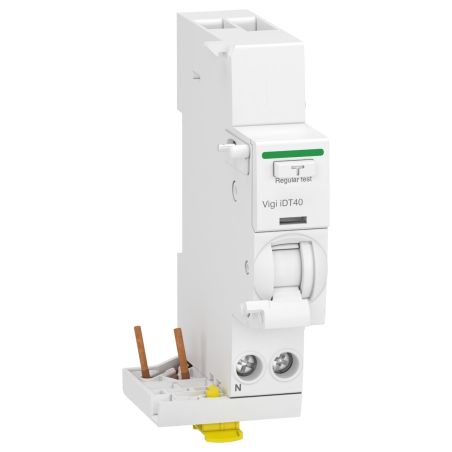 A9Y84625 Schneider - Bloc différentiel 1P+N 25A 30mA Type A Si 230-240/400-415V Acti9 Vigi IDT40