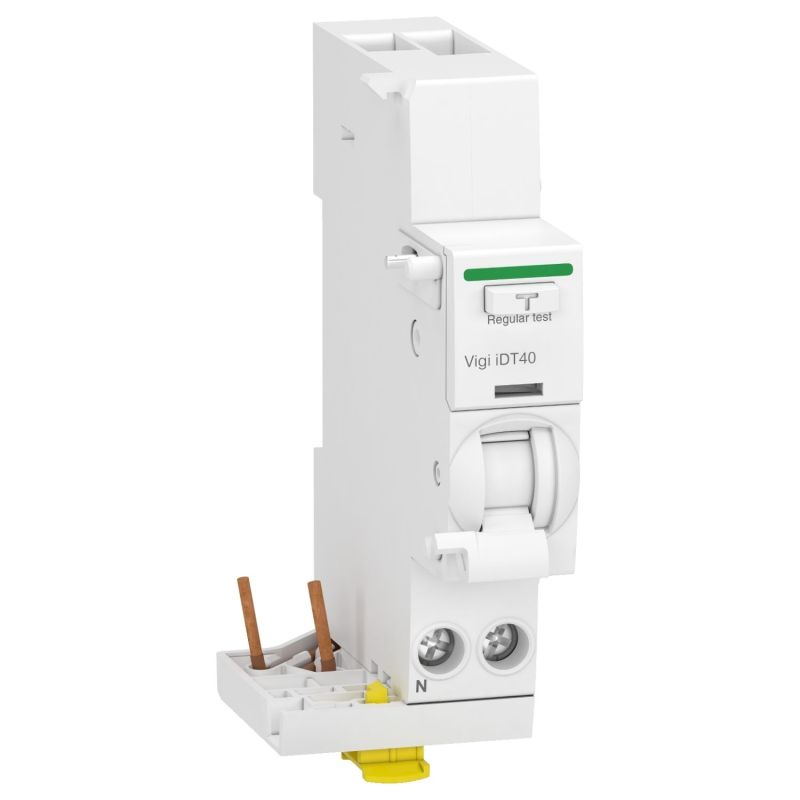 A9Y85640 Schneider - Bloc différentiel 1P+N 40A 300mA Type A Si 230-240/400-415V Acti9 Vigi IDT40