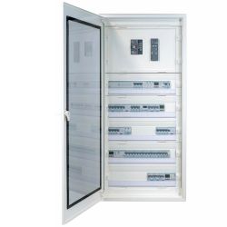NFT840 Hager - Disjoncteur triphasé + neutre 40A - 6-10kA - courbe C - 3 modules - NFT - Bornes décalées à vis