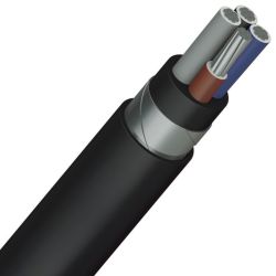 Câble aluminium armé U1000 ARVFV4X300mm² - Coupe au mètre