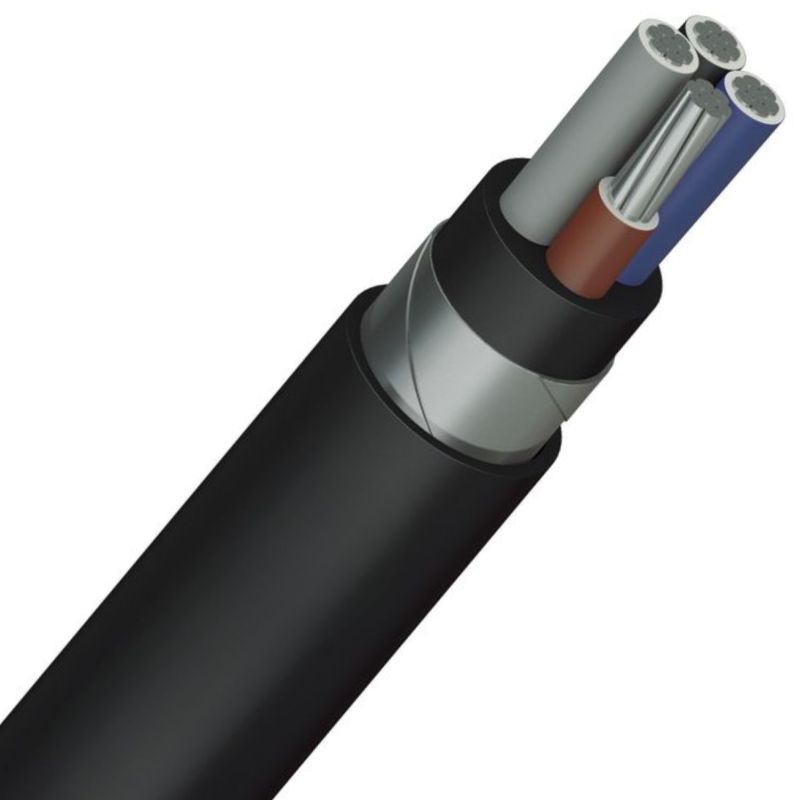 Câble aluminium armé U1000 ARVFV4X300mm² - Coupe au mètre