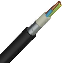 Câble rigide armé U1000 RVFV RH 4G2,5mm² - Coupe au mètre
