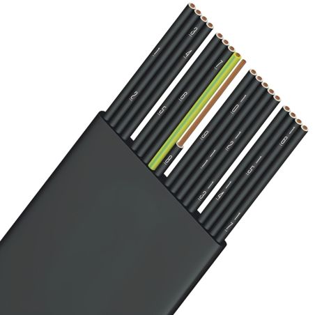 Câble souple plat H07VVH6-F 4G1,5mm² - Coupe au mètre