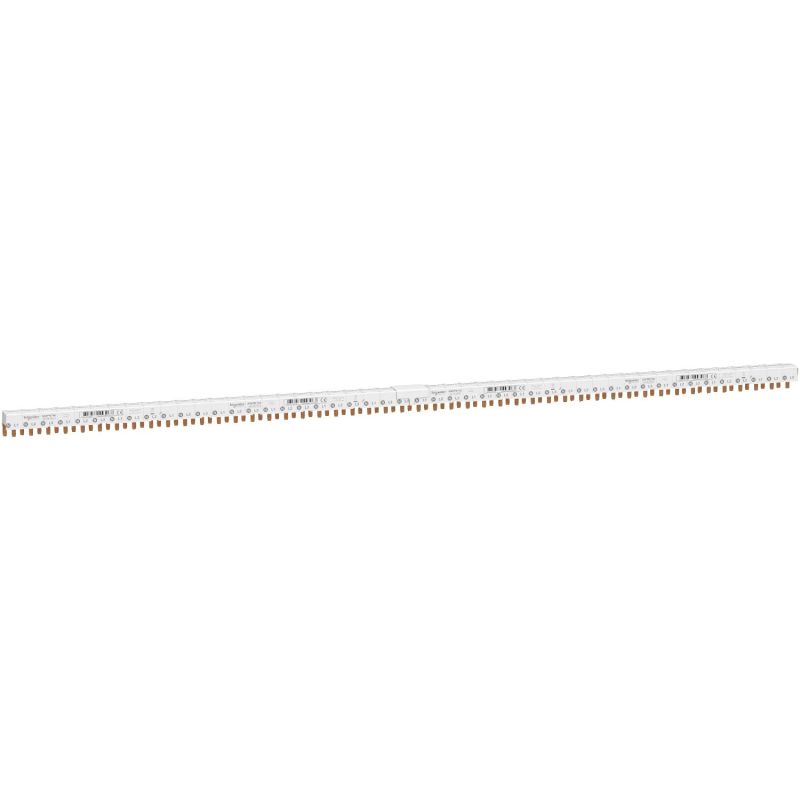 A9XPN748 Schneider - Acti9 iDT40 - Peigne de répartition tétrapolaire vers disjoncteur 1P+N - Pas de 18mm - 48 modules - 80A