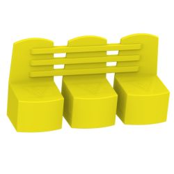 A9X21096 Schneider - Acti9 iDT40 - Lot de 12 embouts protèges-dents pour peigne