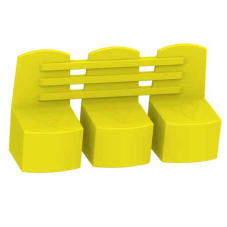 A9X21096 Schneider - Acti9 iDT40 - Lot de 12 embouts protèges-dents pour peigne