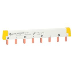 A9XPH208 Schneider - Acti9 iC60 - Peigne pour disjoncteur bipolaire 2P - Pas 18mm - 8 modules - 100A