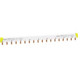 A9XPH218 Schneider - Acti9 iC60 - Peigne pour disjoncteur bipolaire 2P- Pas 18mm - 18 modules - 100A