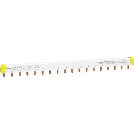 A9XPH318 Schneider - Acti9 iC60 - Peigne pour disjoncteur tripolaire 3P - Pas 18mm - 18 modules - 100A