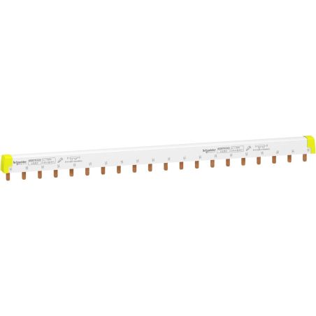 A9XPH320 Schneider - Acti9 iC60 - Peigne pour disjoncteur tripolaire 3P - Pas 18mm - 20 modules - 100A