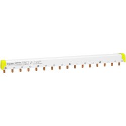 A9XPH416 Schneider - Acti9 iC60 - Peigne pour disjoncteur tétrapolaire 4P - Pas 18mm - 16 modules - 100A