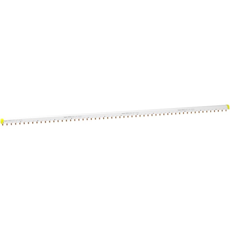 A9XPH457 Schneider - Acti9 iC60 - Peigne pour disjoncteur tétrapolaire 4P - Pas 18mm - 57 modules - 100A