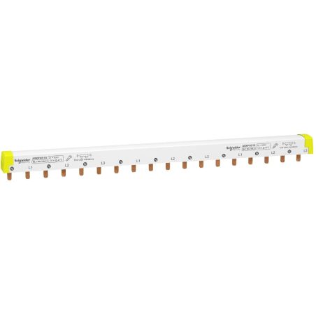 A9XPH518 Schneider - Acti9 iC60 - Peigne pour disjoncteur tétrapolaire 3P+N - Pas 18mm - 18 modules - 100A