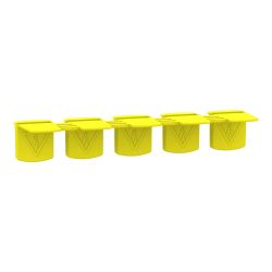 A9XPT920 Schneider - Acti9 iC60 - Lot de 20 embouts protèges-dents pour peige