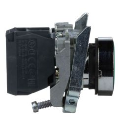 XB4BA31 Schneider- Harmony XB4 - bouton poussoir à impulsion complet vert- Ø22 - 1NO