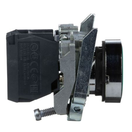 XB4BA31 Schneider- Harmony XB4 - bouton poussoir à impulsion complet vert- Ø22 - 1NO