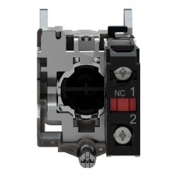 XB4BA42 Schneider - Harmony XB4 - bouton poussoir à impulsion complet rouge - Ø22 -1NF