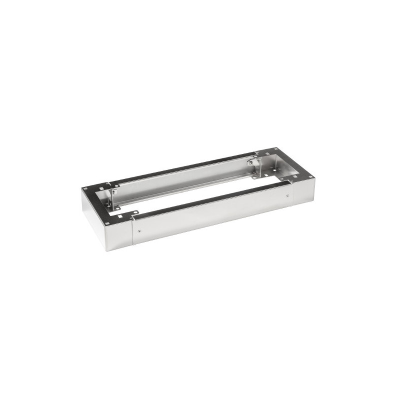 Socle de hauteur 100mm pour armoire inox Argenta de largeur 500mm et profondeur 250mm