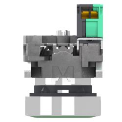XB4BA315 Schneider - Harmony XB4 - bouton poussoir à impulsion complet vert - Ø22 - vert - 1NO