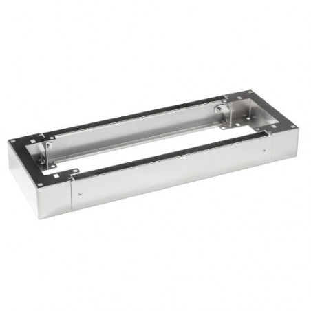 Socle de hauteur 100mm pour armoire inox Argenta de largeur 600mm et profondeur 250mm